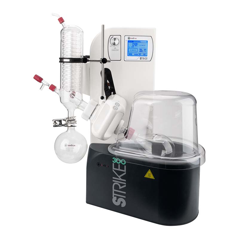 ChemTron STRIKE 300M5旋轉蒸發(fā)儀 帶塑料涂層玻璃材質