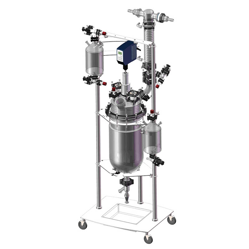 10L Advanced Pilot Reactor, Cilyndrical, Jacketed Vertical