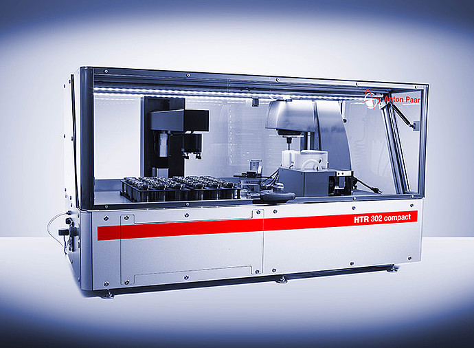 緊湊型 HTR：流變儀 - 用于高樣品處理量的自動進樣器
