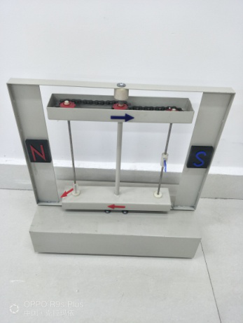 載流線框在磁場中受力演示儀