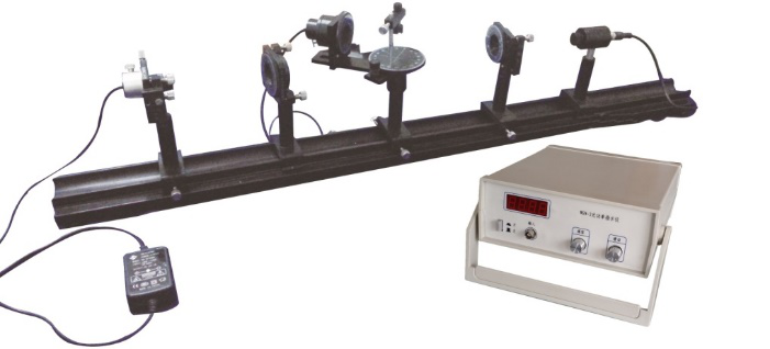 手動偏振光實驗裝置