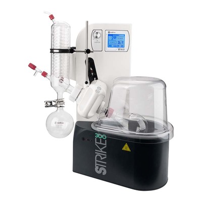 ChemTron STRIKE 300M5旋轉(zhuǎn)蒸發(fā)儀 帶塑料涂層玻璃材質(zhì)